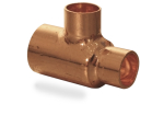 End Feed 42mm x 35mm x 35mm Branch and One End Reducing Tee End Feed 42mm x 35mm x 35mm Branch and One End Reducing Tee