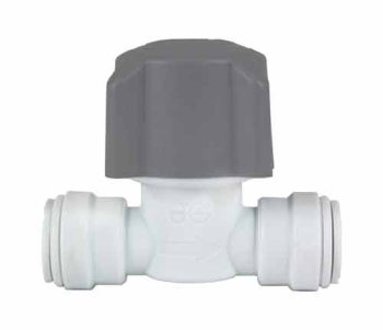 Speedfit Stop Valve White Body Grey Head Speedfit Stop Valve White Body Grey Head