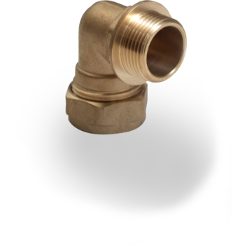 Compression 10mm x 1/4Inch Male Iron Elbow Compression 10mm x 1/4Inch Male Iron Elbow