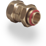 Compression 15mm x 3/4" Straight Tap Connector Compression 15mm x 3/4" Straight Tap Connector