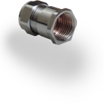Compression 22mm x 3/4" Chrome Plated Female Iron Coupler Compression 22mm x 3/4" Chrome Plated Female Iron Coupler