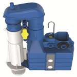 Turbo 88 Duoflush Valve  9 ½"   2 Part Syphon Turbo 88 Duoflush Valve  9 ½"   2 Part Syphon