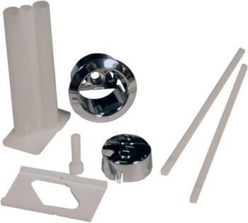 Niagara Mechanical Push Button Assembly Pack Chrome Niagara Mechanical Push Button Assembly Pack Chrome
