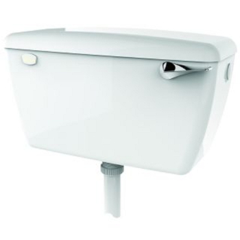 Tri Shell Cistern L/L BIBO White Front Lever Tri Shell Cistern L/L BIBO White Front Lever