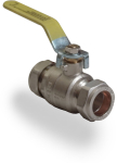 22mm Yellow Lever Ball Valve C x C 22mm Yellow Lever Ball Valve C x C