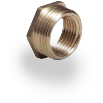 1/2Inch x 1/8Inch Brass Bush