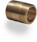 1/4" Brass Barrel Nipple