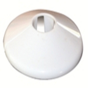 15mm Pipe Collar White