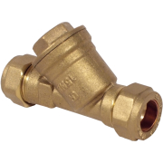 15mm Brass Y Strainer C x C