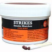 inchStrikesinch Smoke Matches Tub of 100