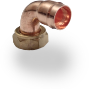 SR 15mm x 1/2" Bent Tap Connector