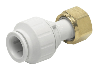 Straight Tap Connector White
