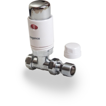 Elegance TRV Chrome/White Straight Elegance TRV Chrome/White Straight