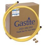 DN25-15M CSST Flexi Gas Pipe c/w 2 x Male BSPT