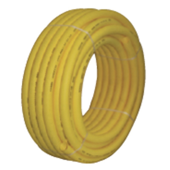 63mm Yellow Corrugated Sleeving 50m