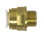 John Guest SpeedFit BSPT Brass Male Coupler Taper John Guest SpeedFit BSPT Brass Male Coupler Taper