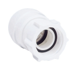 Speedfit 15mm x 1/2" Female Coupler - Tap Connector White