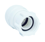 Speedfit 10mm x 1/2" Female Coupler - Tap Connector White