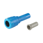 John Guest Speedfit MET/IMP Connector MDPE Blue