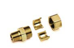 DN32 Straight Fittings Brass 1.1/4Inch Male BSPT