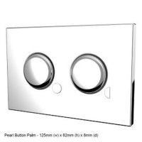 Concealed Cistern Dual Flush Push Plates